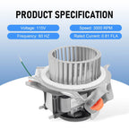Furnace Draft Inducer Blower Motor Assembly for Jakel