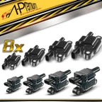 8X Ignition Coil for Chevy Silverado 1500, Impala, Tahoe, Camaro 