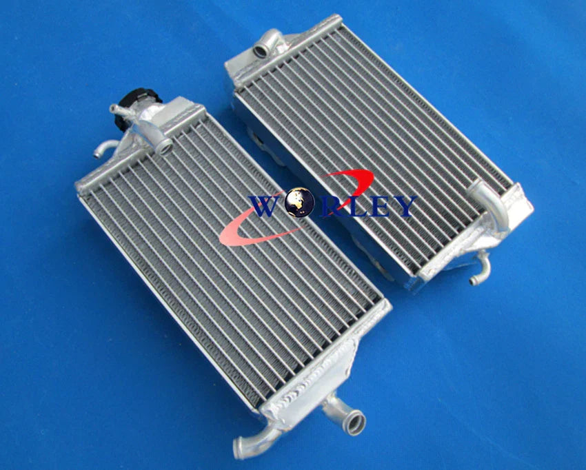 Aluminum Radiator & Silicone Hoses for 2000-2001 Honda CR250 CR250R