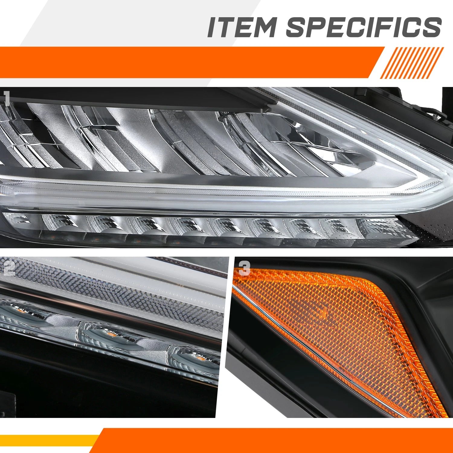 Set of 2 Smoked Lens Fog Lights for Mitsubishi Eclipse/Galant (2002–2008)