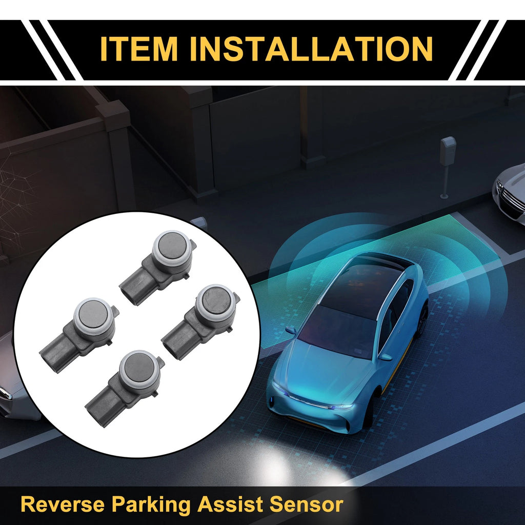 4X Bumper Reverse Backup Parking Sensor for Ram 1500 2500 3500 (No.1EW63AXRAA)