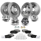 Front & Rear Disc Rotors for Toyota RAV4 (2006-2012)