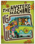 Scooby The Mystery Machine Tin Metal Sign 12.5 X 16 #3010