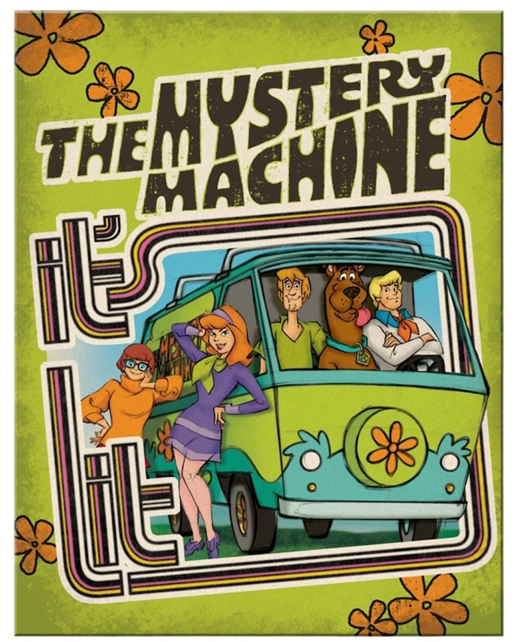 Scooby The Mystery Machine Tin Metal Sign 12.5 X 16 #3010