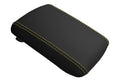 Leather Console Lid Armrest Cover for Mitsubishi Eclipse (1995–1999) Yellow Stitch