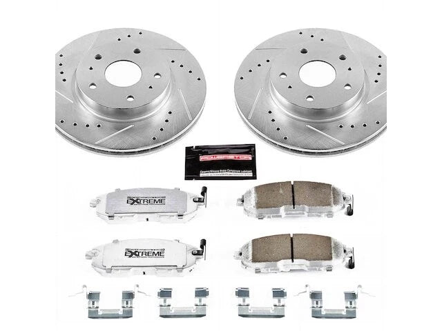 Front Brake Pad and Rotor Kit for Suzuki SX4 (2007–2013) DN963KV