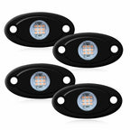 4X Purple LED Rock Light Underglow for Universal Offroad Truck (V)