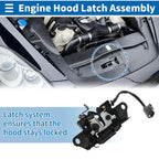 Hood Latch Assembly for Mazda 6 (2013–2018) No.GV9B56620