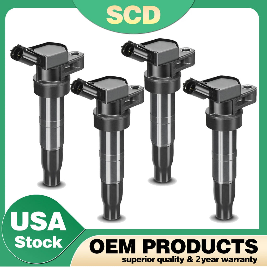 4X Ignition Coils for Hyundai Genesis Santa Fe Tucson Kia (2008–2017) UF611