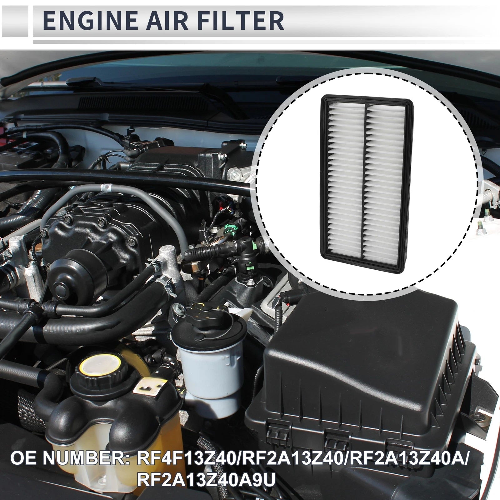 Car Engine Air Filter No.RF4F13Z40 for Mazda 6 (2003–2008)