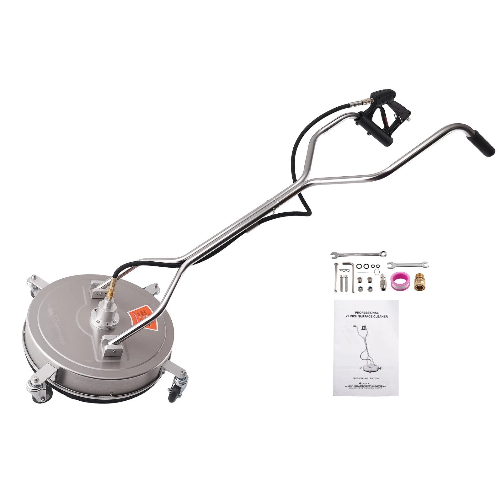 22" Pressure Washer Surface Cleaner Attachment for (4200 PSI)