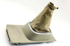 Leather Shift Boot Cover for Nissan Versa (2007–2012) Beige