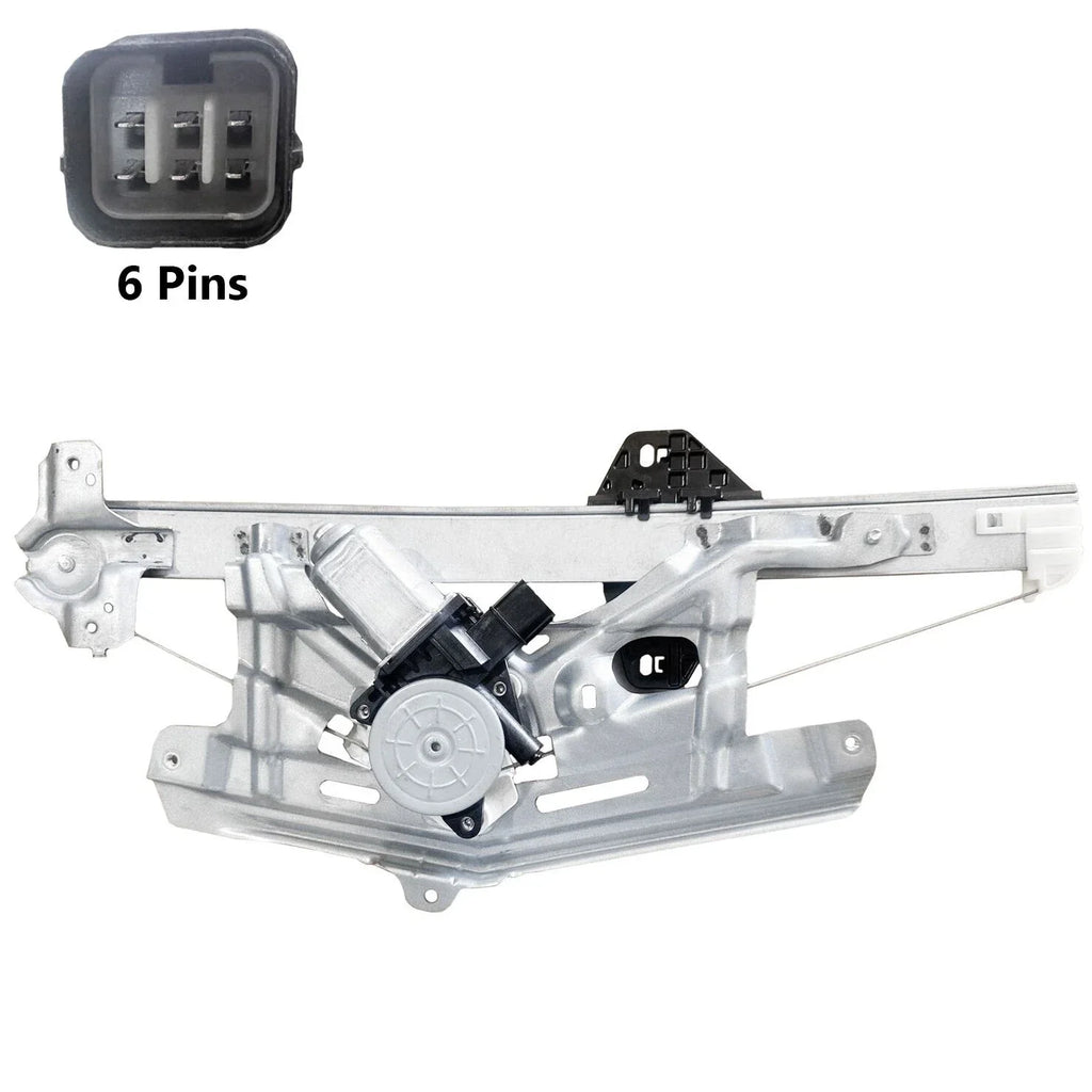 Front Right Window Regulator W/6 Pin Motor for Honda Civic FN (2007–2012)