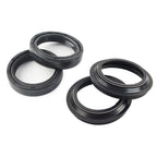Set of 4 Front Fork Damper Shock Absorber Oil Seals for Motorcycle (47X58-11 MM)