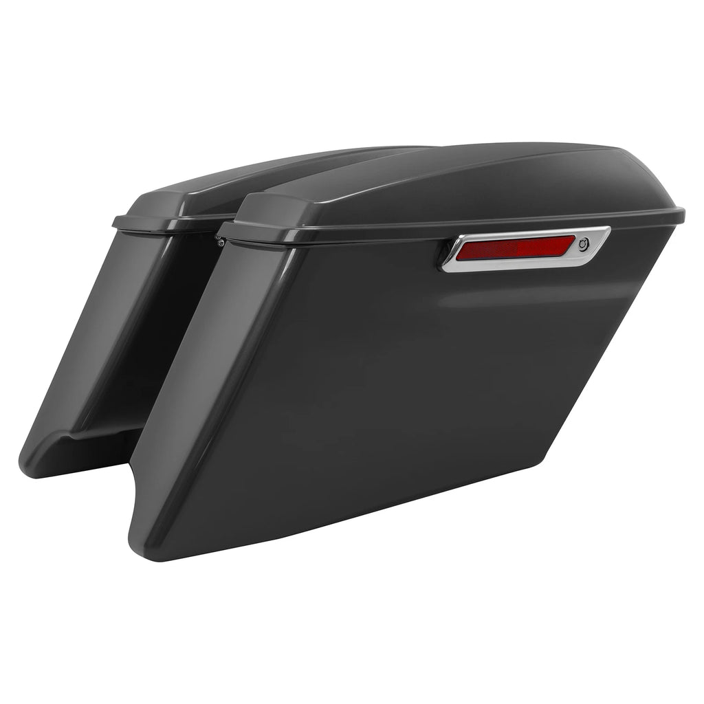 4" Stretched Hard Saddlebags for Harley Touring Street Glide (2014–2023)