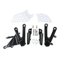 Front Rider Footrests Footpegs Bracket for Honda CBR1000RR (2004–2007)