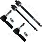 Set of 4 Tie Rod Ends for Ford Taurus Lincoln MKT (2010–2012)