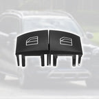 4 x Driver Window Switch Button Covers for Mercedes Benz ML GL R Class (2006-2012)