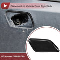 Front Right Washer Nozzle Cover for Honda Odyssey (2009-2014) - Unpainted 1 x