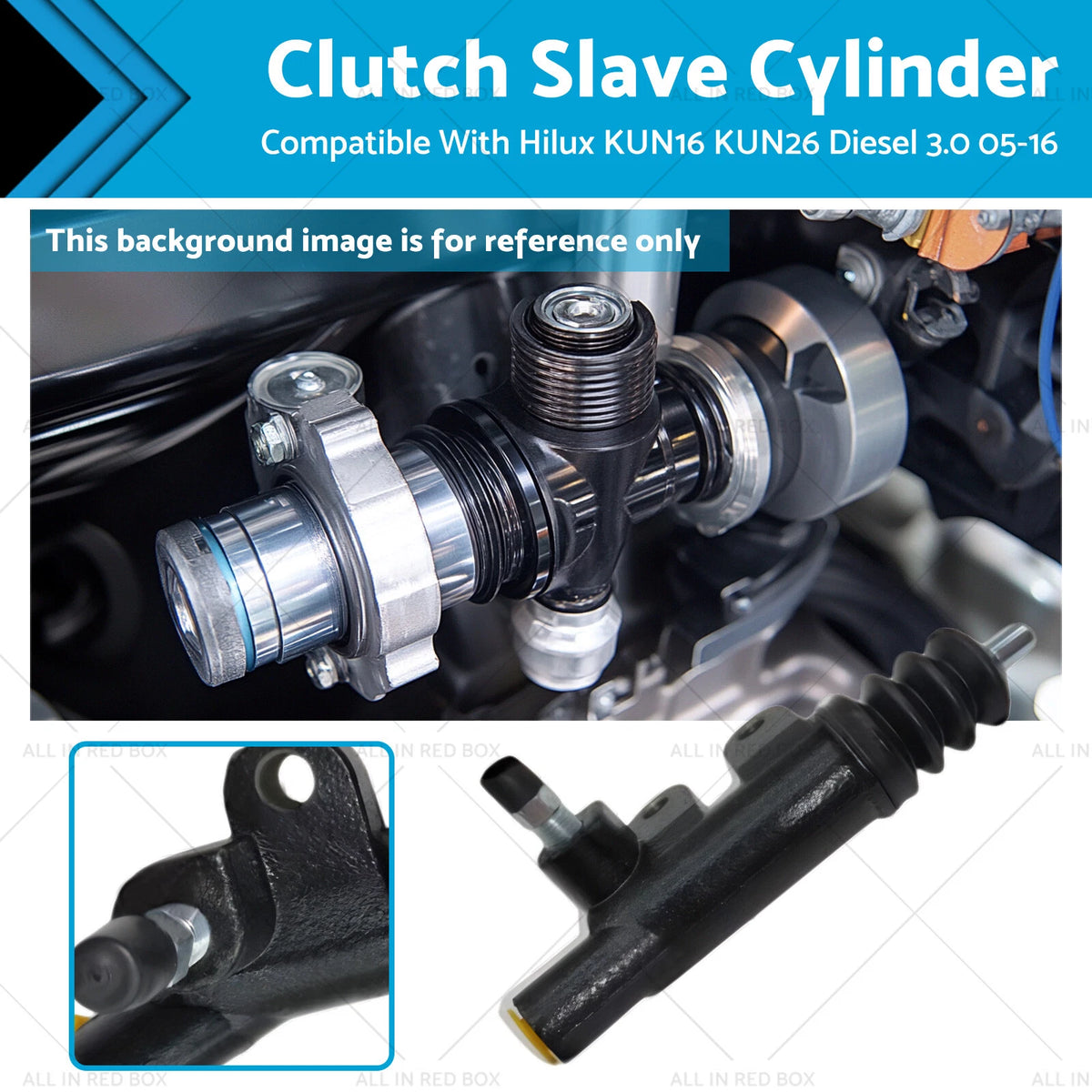 Clutch Slave Cylinder for Toyota Hilux KUN26R 3.0L (2005–2015) 314700K030