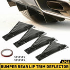 Carbon Fiber Rear Diffuser Spoiler Lip for