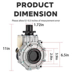 Complete Rear Differential for Yamaha Grizzly 660 YFM660F (2002–2008)