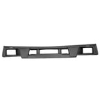 Replacement Gray Textured Front Lower Bumper Cover w/Fog Light Holes