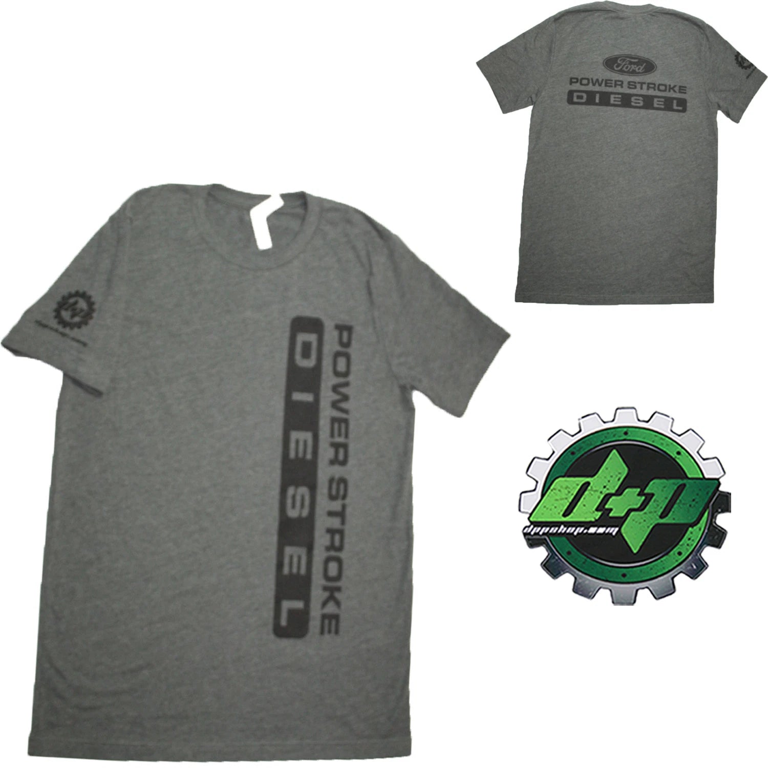 Powerstroke Diesel Tee Shirt for Ford Truck (4X4, 2XL)