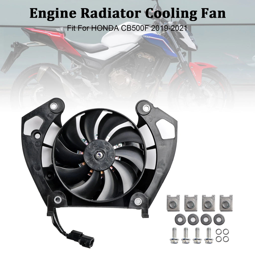 Engine Radiator Cooling Fan Blade for Honda CB500F (2019–2021)