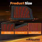 Washable Orange Filter for Honda Civic/Crossroad (2006-2011)