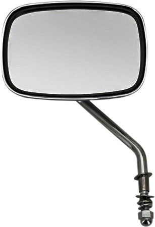 Short Stem Chrome Left Mirror for Harley V-Twin (1990–2002)