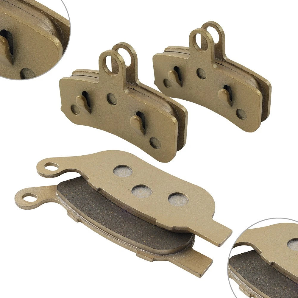 Front Rear Brake Pads for Harley FXDF Fat Bob (2008–2017) Brass Fiber