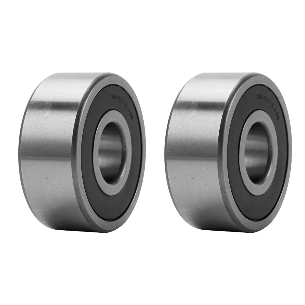 2X Front Wheel Bearing Seals Kit for Harley XLH883 Sportster (2000–2003)