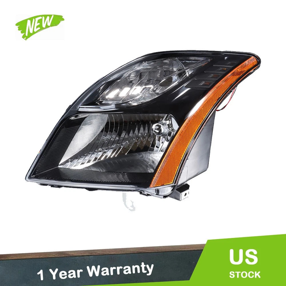 Left Headlight Assembly for Nissan Sentra (2010–2012) Black