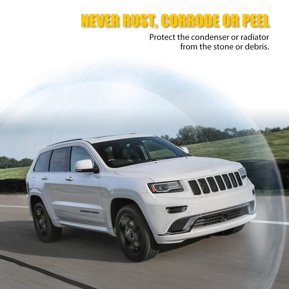 Black Mesh Grille Insert Kit for Jeep Grand Cherokee (2014–2016)
