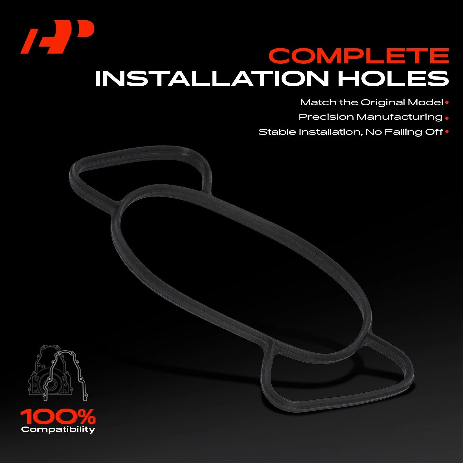Engine Timing Cover Gasket for Chevy Equinox Malibu Impala GMC (2005–2020)