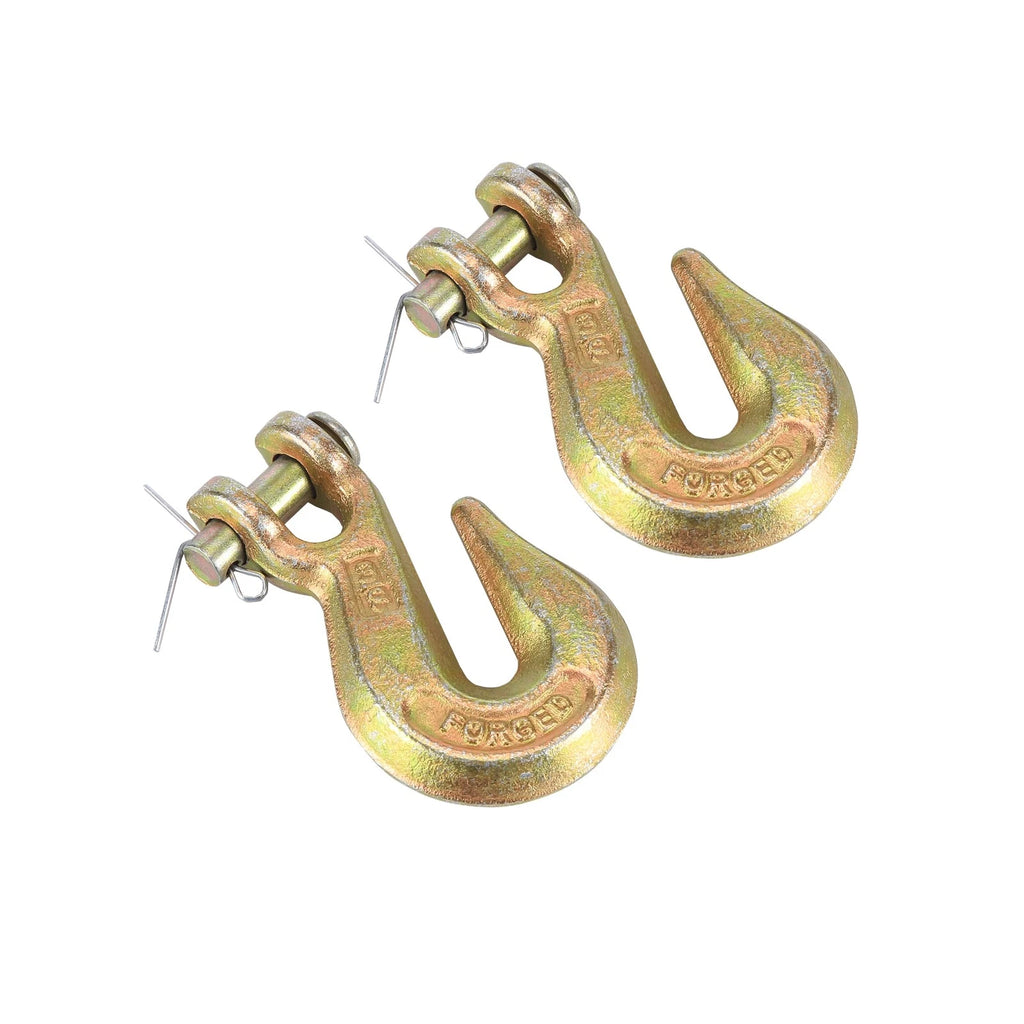 6 pcs Clevis Chain Grab Hook for Wrecker Tow Truck Trailer (G70)