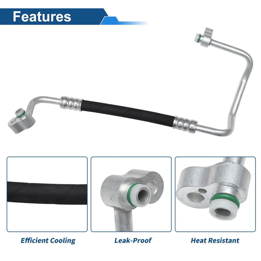 A/C Refrigerant Liquid Hose for BMW 525i (2004–2005) No. 64536910804