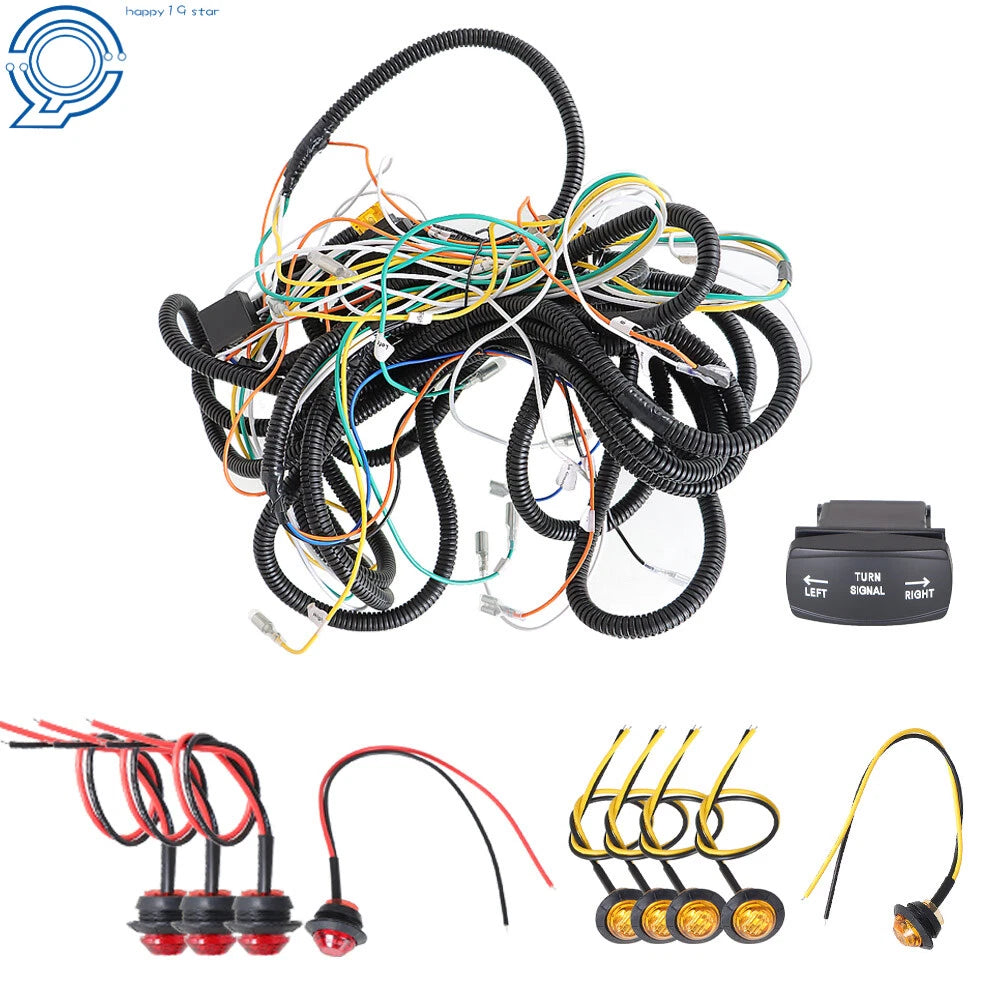 Rocker Switch Turn Signal Kit for Polaris Ranger General RZR (Universal)