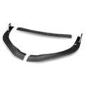 3Pcs Front Bumper Lip Splitter for Lexus ES300H ES350 (2016–2018) Carbon Look