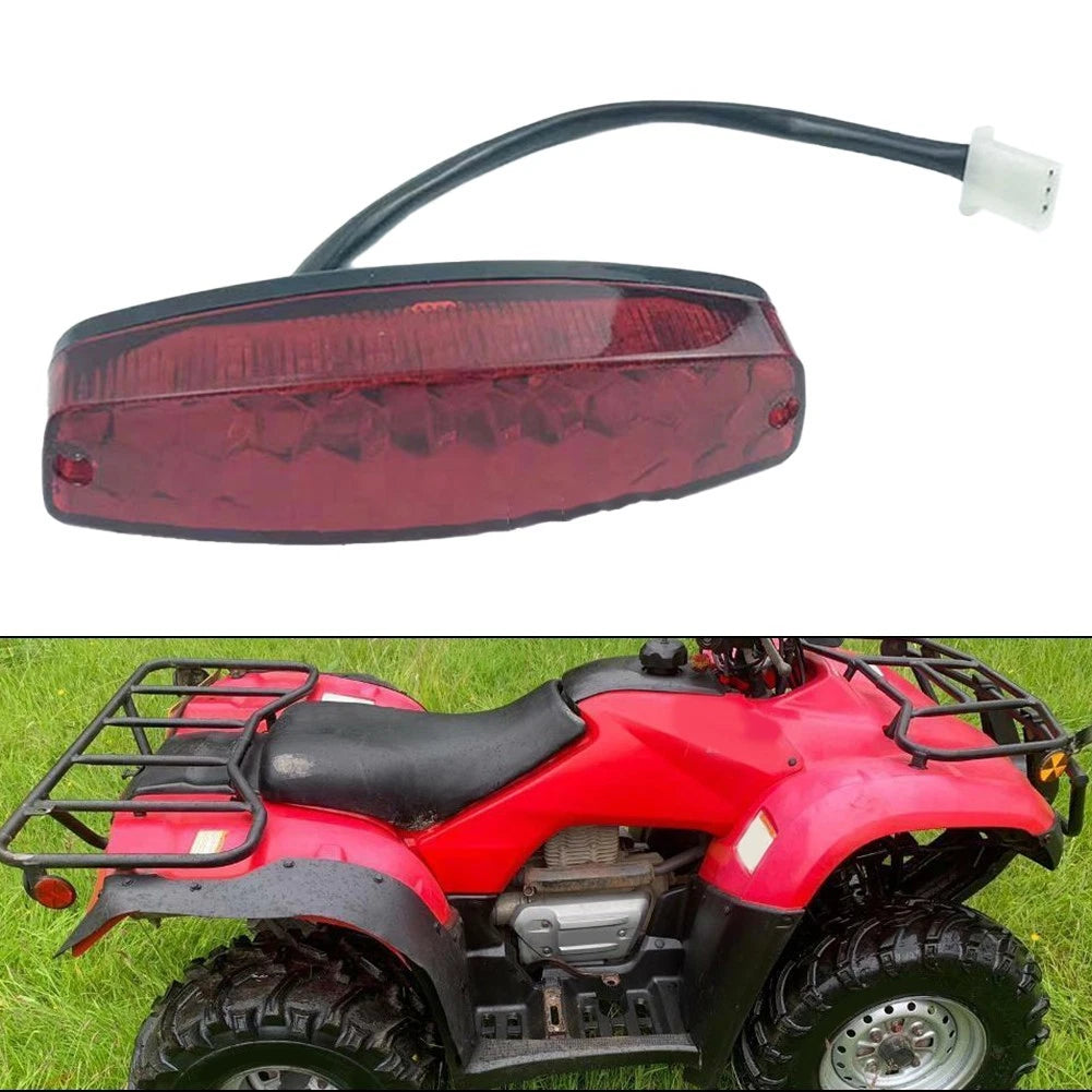 LED Tail Brake Light Lamp for Motorcycle Quad ATV Dirt Bike (Fits )
