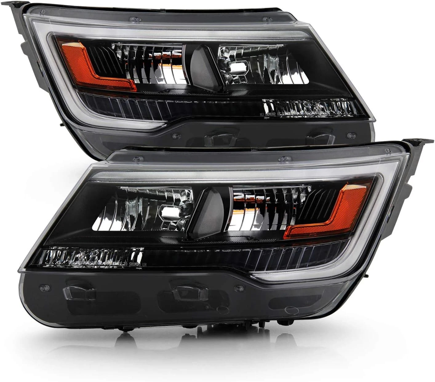 Set of 2 LED DRL Headlights for Ford Explorer (2016–2019) L+R