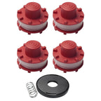 6 Pack ABS Trimmer Spools 2mm x 8M for Agillo 36255 BL