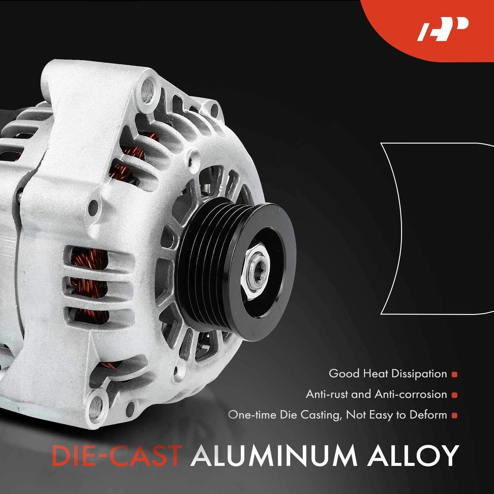 Alternator for Chevrolet Tahoe C1500 Suburban GMC Yukon (1996–2000)