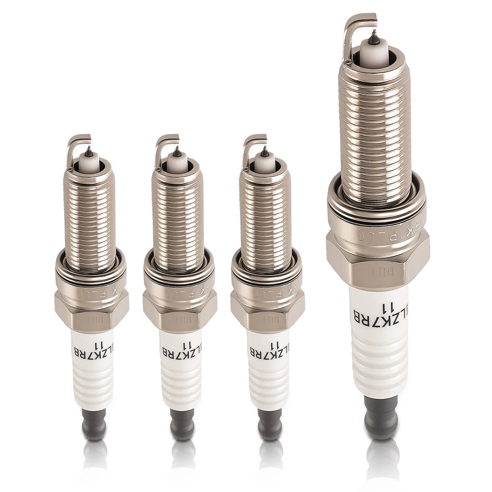 Set of 4 Iridium Spark Plugs 1884611070 for Kia Soul (2012–2017) 2.0L
