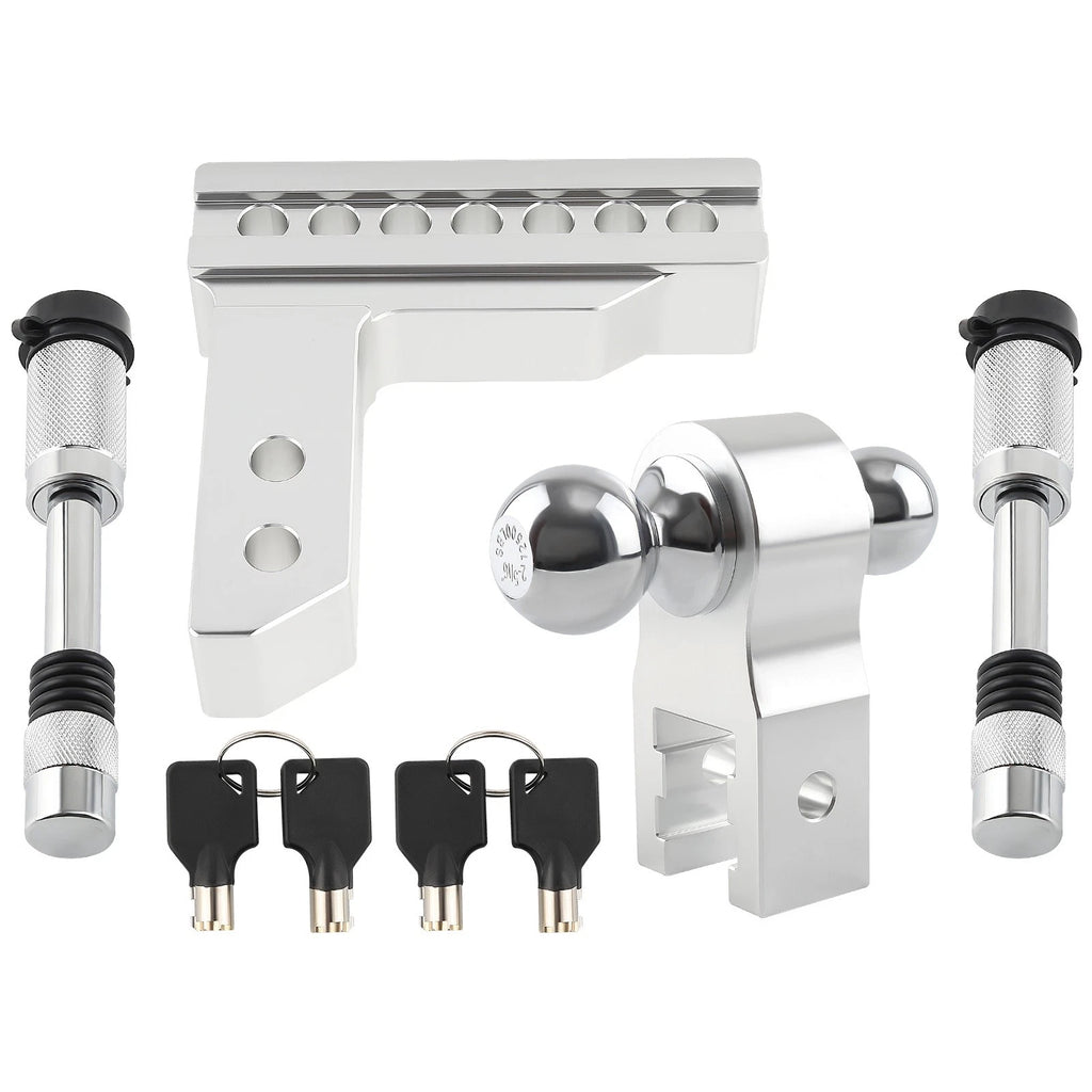 Adjustable Tow Hook Dual Ball for Trailer RV (5000LBS)