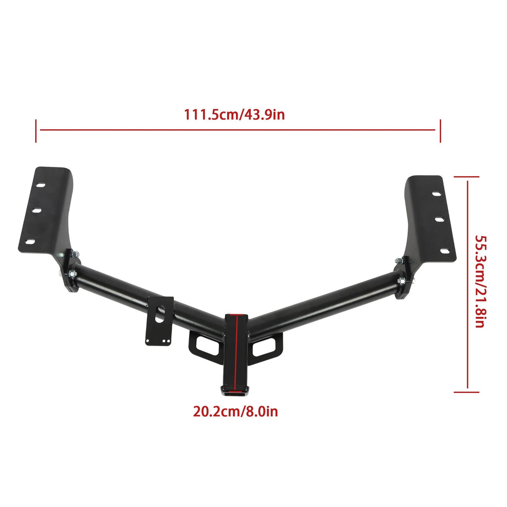 Steel Black Trailer Hitch Receiver for Toyota RAV4 (2006–2018) 2 Inch