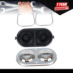 Chrome Master Cylinder Cover with Bails & Gaskets for Chevy Corvette (1967–1982)