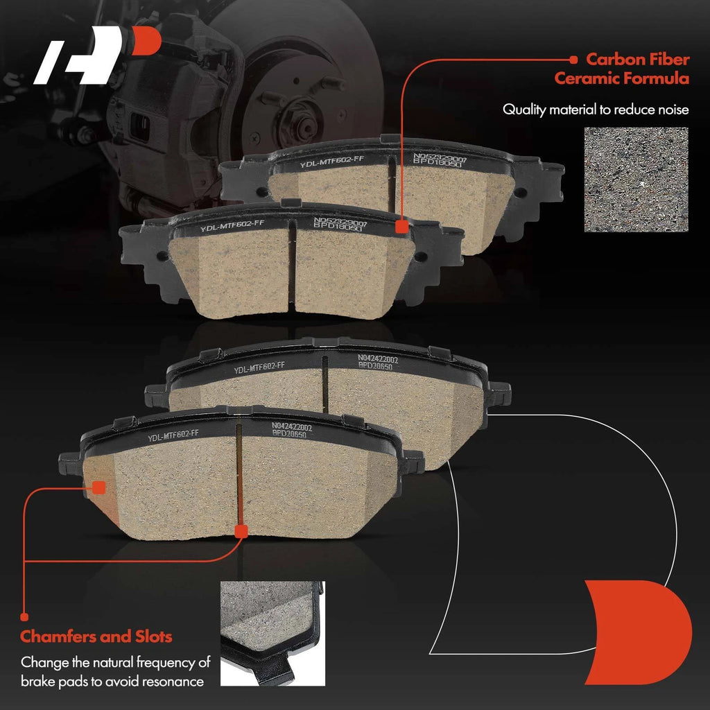 Ceramic Brake Pad Set for Toyota C-HR (2018-2019)