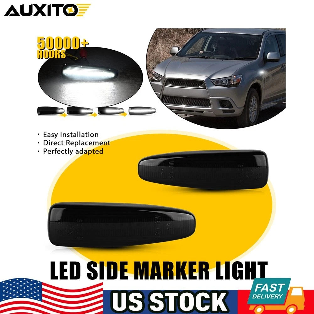 Sequential Smoke LED Front Side Fender Light for Mitsubishi Lancer (2008–2017)